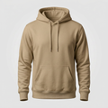 Generated mockup of a Flat Dark Earth pullover hoodie